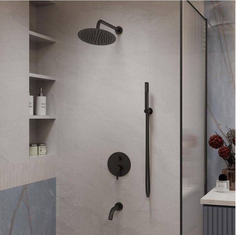 Душевая система Vincea Villa VSFW-1VL3MB цвет Черный матовый