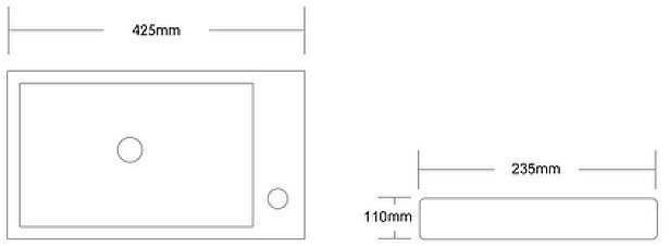 Тумба под раковину ЗОВ Монови Слим 40 MS40AT подвесная цвет Древесина Аттик