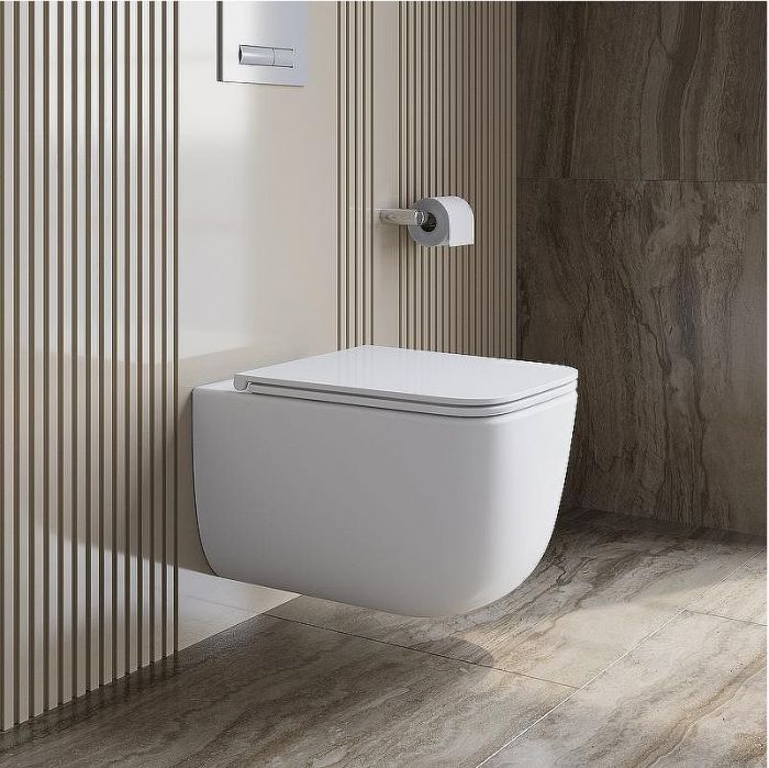 Унитаз BelBagno Luce-Tor BB076CH-TOR/SC подвесной с сиденьем Микролифт
