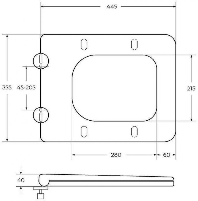 Унитаз BelBagno Luce-Tor BB076CH-TOR/SC подвесной с сиденьем Микролифт