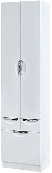 Шкаф пенал Misty Орхидея 50 П-Жас05050-0112Я Белый