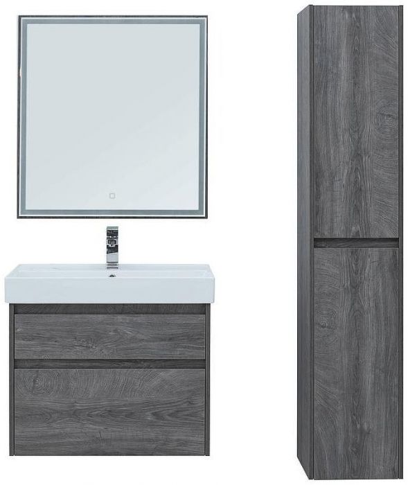 Комплект мебели для ванной Aquanet Nova Lite 60 242920 подвесной Дуб рошелье