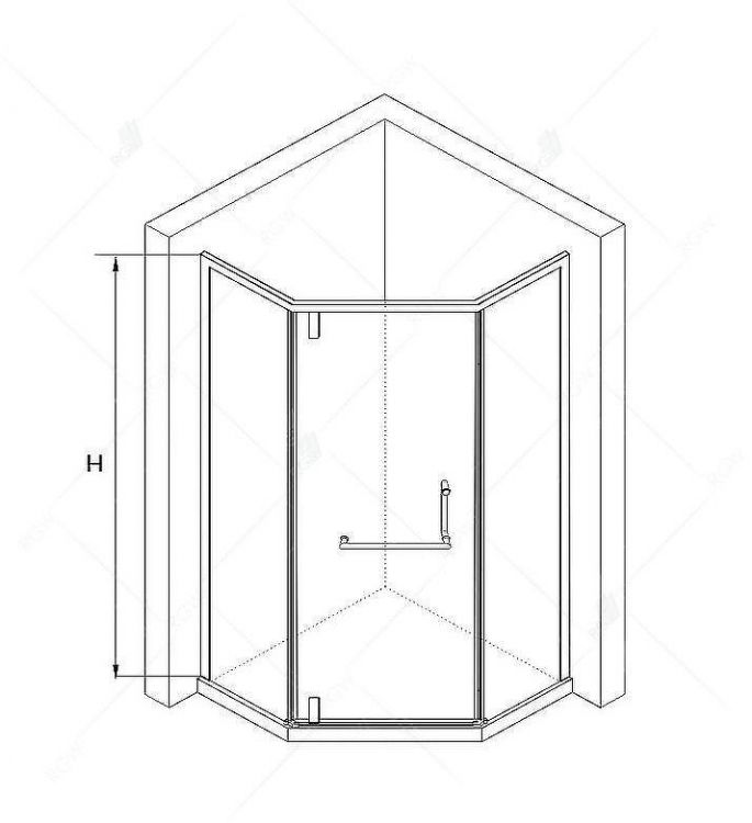 Душевой уголок RGW Hotel HO-084W 100х100 350608400-25 профиль Белый стекло матовое-сатинат Душевой уголок RGW Hotel HO-084W 100х100 350608400-25 профиль Белый стекло матовое-сатинат