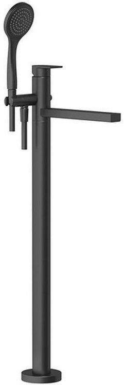 Смеситель для ванны Gessi Emporio Via Manzoni 24982#299 Черный матовый Смеситель для ванны Gessi Emporio Via Manzoni 24982#299 Черный матовый