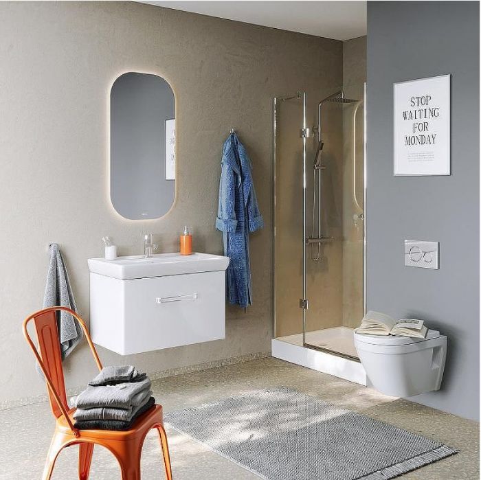 Зеркало Aqwella Soul 55 SOUL0255 с подсветкой с бесконтактным выключателем