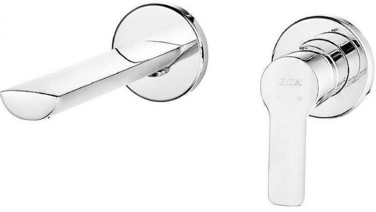 Смеситель для раковины E.C.A. Luna 102167606EX-YY Хром