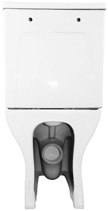 Унитаз компакт Azario Fresco AZ-8302 цвет Белый с бачком и сиденьем Микролифт