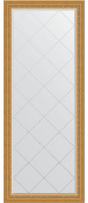 Зеркало Evoform Exclusive-G Floor 199х80 BY 6309 с гравировкой в багетной раме - Сусальное золото 80