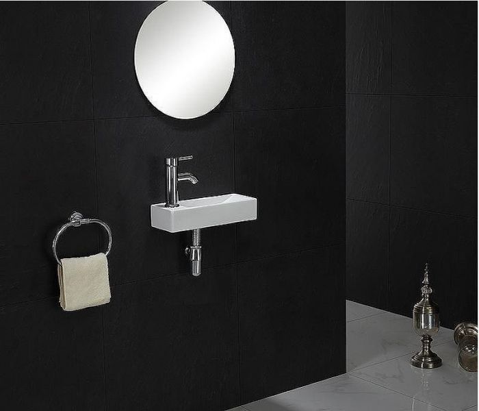 Раковина CeramaLux 38 9048FR Белая