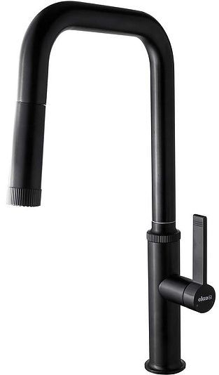 Смеситель для кухни Ekko E6002-7 цвет Черный матовый