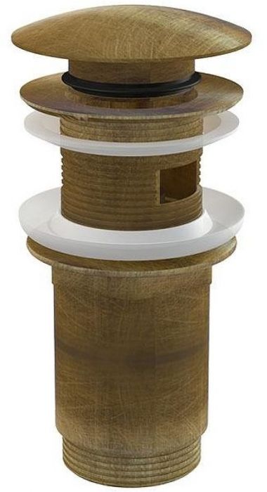 Донный клапан Alcaplast A392ANTIC Бронза-антик