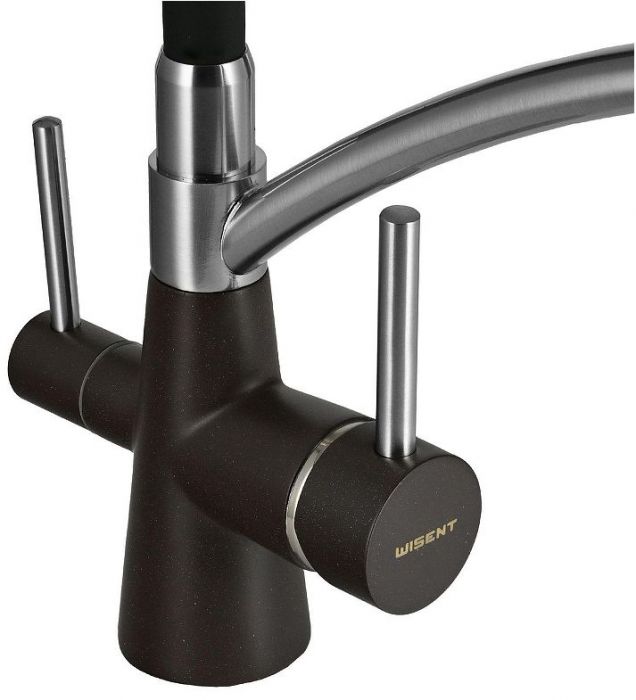 Смеситель для кухни Wisent W4855-27-2 цвет Кофе