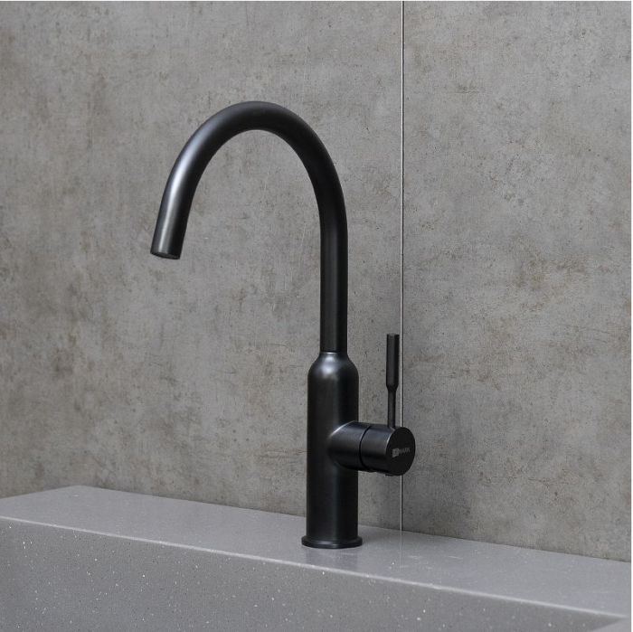 Смеситель для кухни Lemark Expert LM5079BL цвет Черный