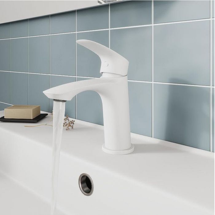 Смеситель для раковины Milardo Rora RORWT00M01 Белый матовый