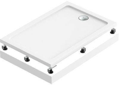 Акриловый поддон для душа Bas Олимпик 120х80 ПН00056 Белый