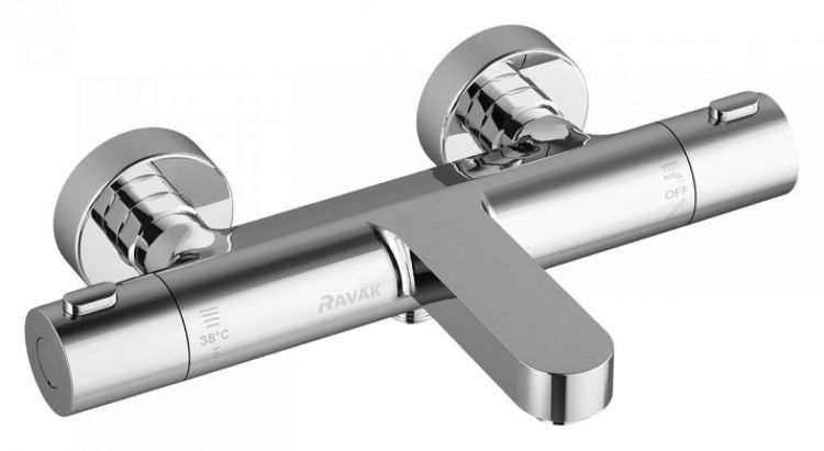 Термостат Ravak Termo 300 TE 023.00/150 для ванны с душем Термостат Ravak Termo 300 TE 023.00/150 для ванны с душем