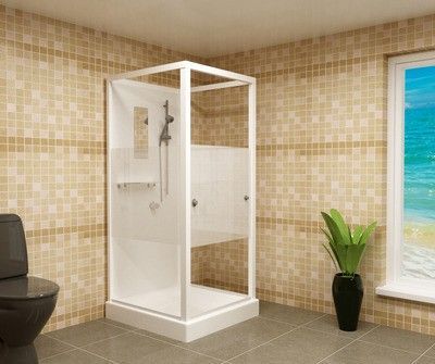 Душевая кабина RGW Andaman OLB-206 80 см, профиль белый