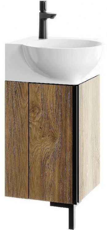 Тумба под раковину Aqwella Porto 45 POR0104DB угловая Дуб балтийский