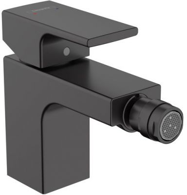 Hansgrohe Vernis Shap Blen Смеситель для биде, однорычажный, с донным клапаном, цвет: матовый черный