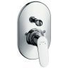 Hansgrohe Focus Смеситель для ванны однорычажный, встраиваемый, внешняя часть, цвет: хром