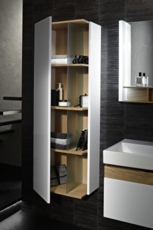 Пенал подвесной Terrace, цвет коричневый лак [EB1179G-N23]