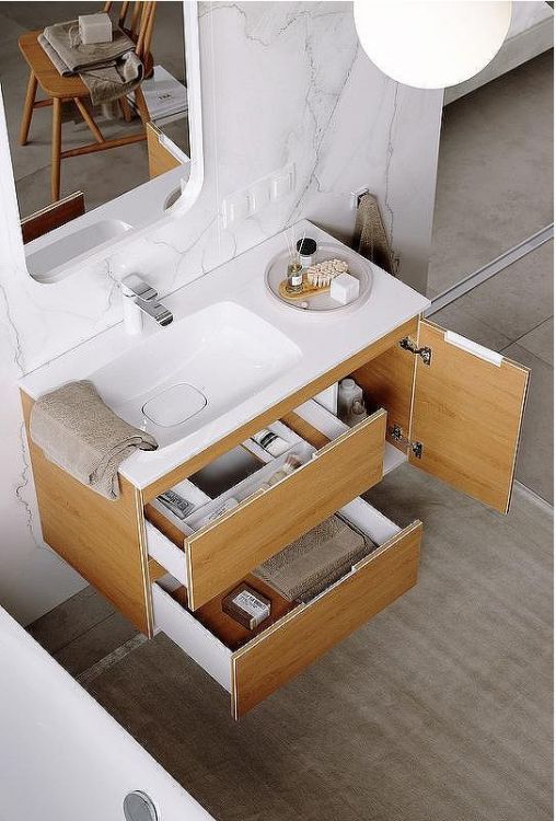 Тумба под раковину Aqwella Accent 90 L ACC0109LDZ подвесная Дуб золотой