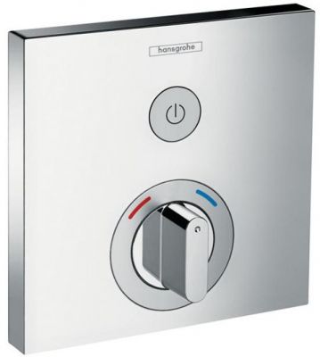 Hansgrohe Pura Vida Смеситель ShowerSelect, для 1 потребителя, СМ, внешняя часть, цвет: хром