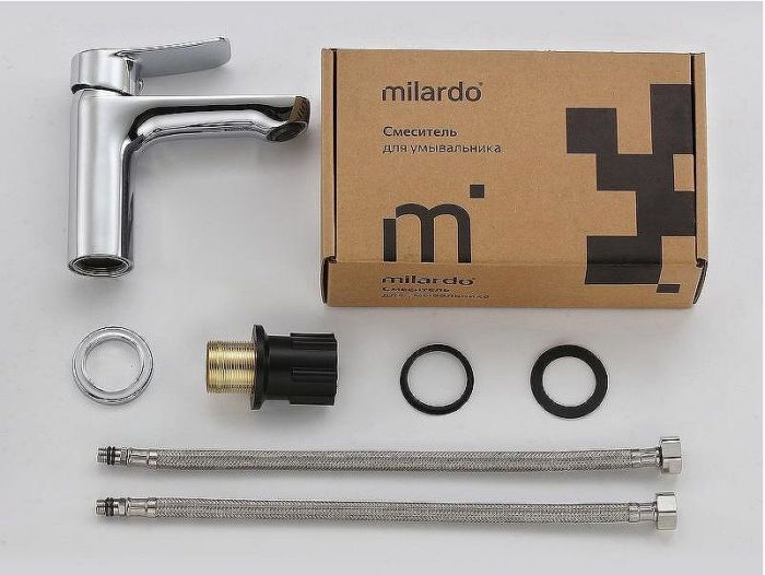 Смеситель для раковины Milardo Demi DEMSB00M01 Хром