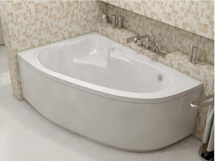 Акриловая ванна Relisan Ariadna 160x105 L Гл000000535 без гидромассажа