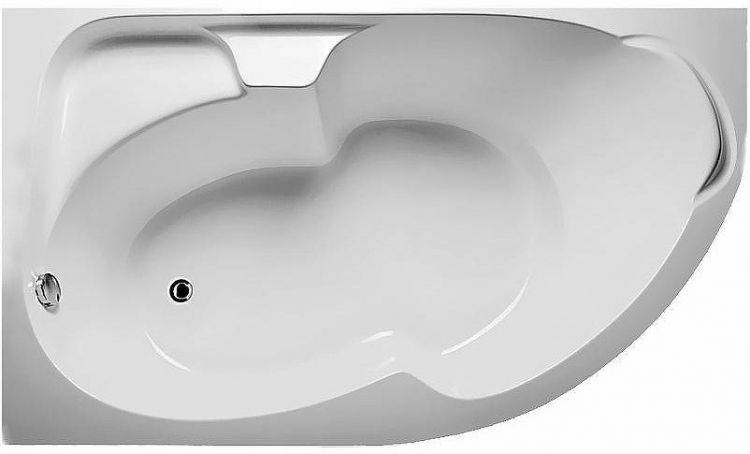 Акриловая ванна Relisan Sofi 170х105 L Гл000009446 без гидромассажа