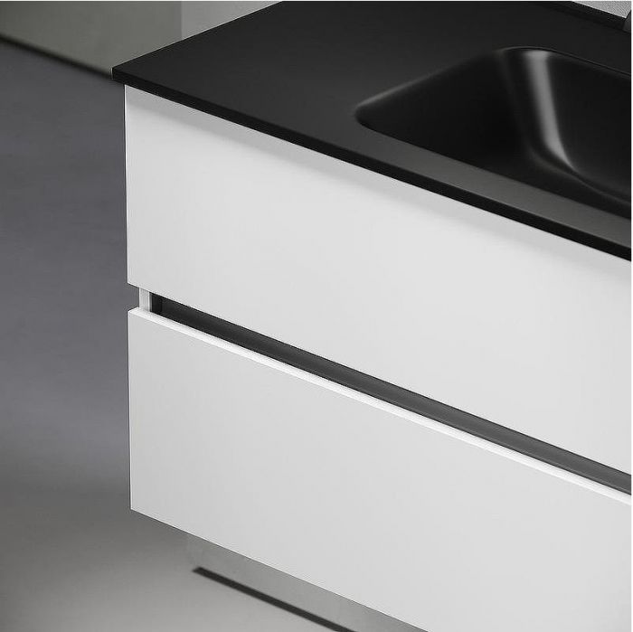 Тумба под раковину Sancos Urban 100 UR100W подвесная Белый глянец