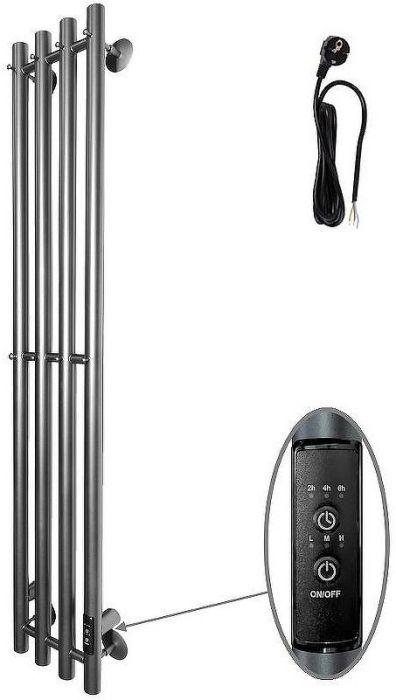 Электрический полотенцесушитель Altasan Арго 120х21 Арго12021Г Графит