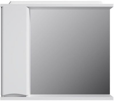 Зеркало со шкафом AM.PM Like 80 L M80MPL0801WG с подсветкой Белый