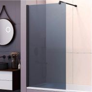 Шторка на ванну RGW Screens SC-051B 90х150 351105109-34 профиль Черный стекло тонированное