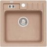 Кухонная мойка Alveus Granital Niagara 20 Beige G55 465x465x180 1089483 Бежеая