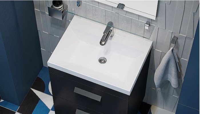 Тумба под раковину Velvex Orlando 60 tn.ORL.CLA.60.2Y Графит