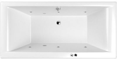 Акриловая ванна Whitecross Savia Duo 170x80 0103.170080.100.SOFT.CR с гидромассажем
