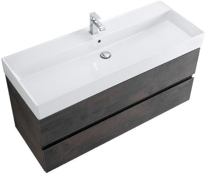 Тумба под раковину Cezares Molveno 46 120 MOLVENO 46-120-2C-SO-OSS подвесная Ossido