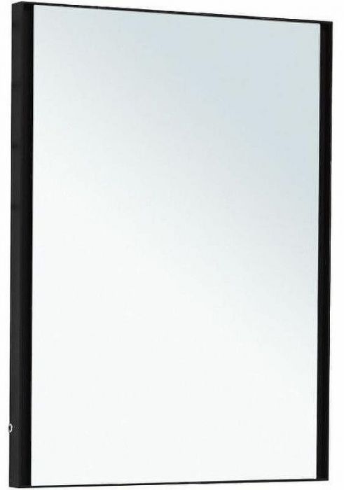 Зеркало Allen Brau Infinity 60 1.21018.BL с подсветкой Черное с сенсорным выключателем