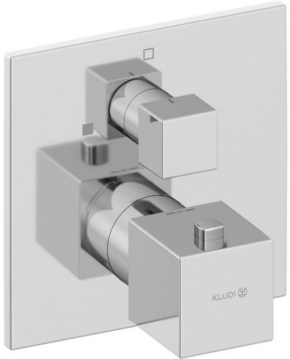 Смеситель для душа Kludi Decus 548850575 с термостатом Хром