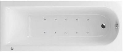 Акриловая ванна Excellent Aurum Slim 150x70 WAEX.AUR15S.AERO.CR с аэромассажем
