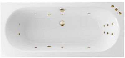 Акриловая ванна Excellent Oceana Slim 170x75 WAEX.OCE17S.SMART.BR с гидромассажем