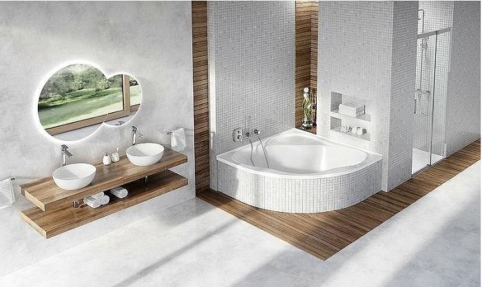Акриловая ванна Ravak NewDay 150x150 C661000000 без гидромассажа