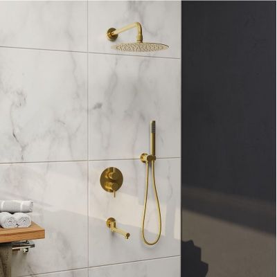 Душевая система RGW Shower Panels SP-55G 51140855-06 Золото брашированное