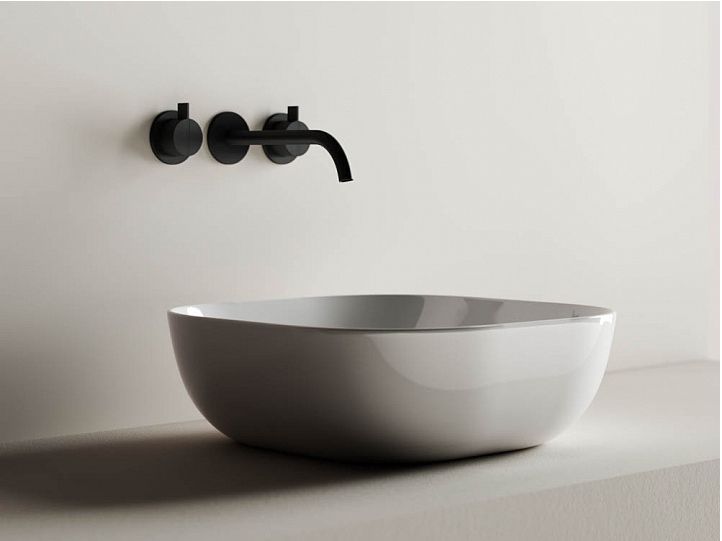 Умывальник CERAMICANOVA Element чаша накладная квадратная CN6010