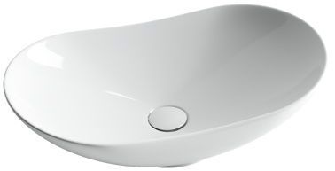 Умывальник CERAMICANOVA Element чаша накладная овальная 620x360x145 мм CN6015