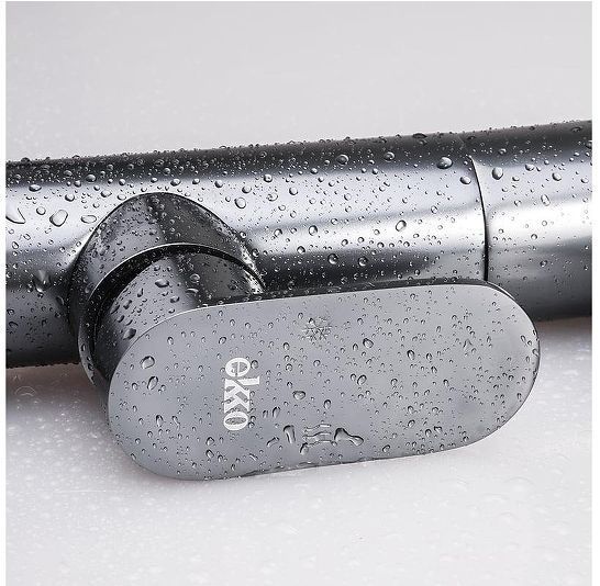 Смеситель для раковины Ekko E1083-21 цвет Темно-серый Смеситель для раковины Ekko E1083-21 цвет Темно-серый