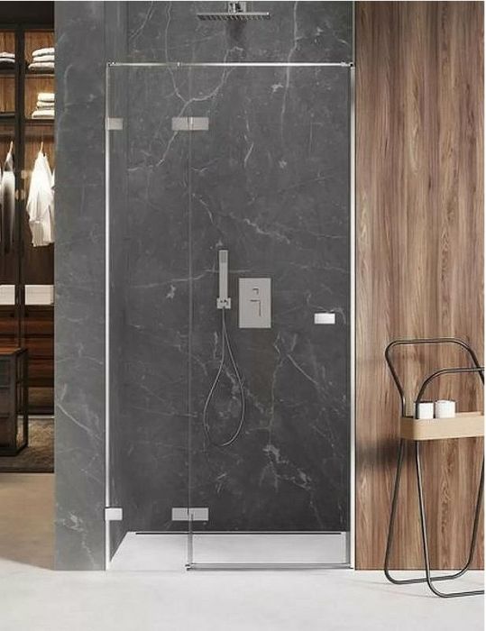 Душевая дверь New Trendy Avexa Chrome 110 L EXK-1447 профиль Хром стекло прозрачное