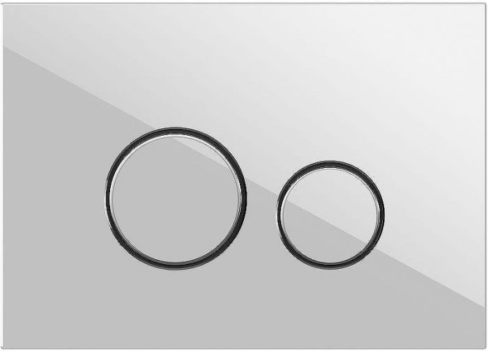 Клавиша смыва Cersanit Twins 64116 Белая