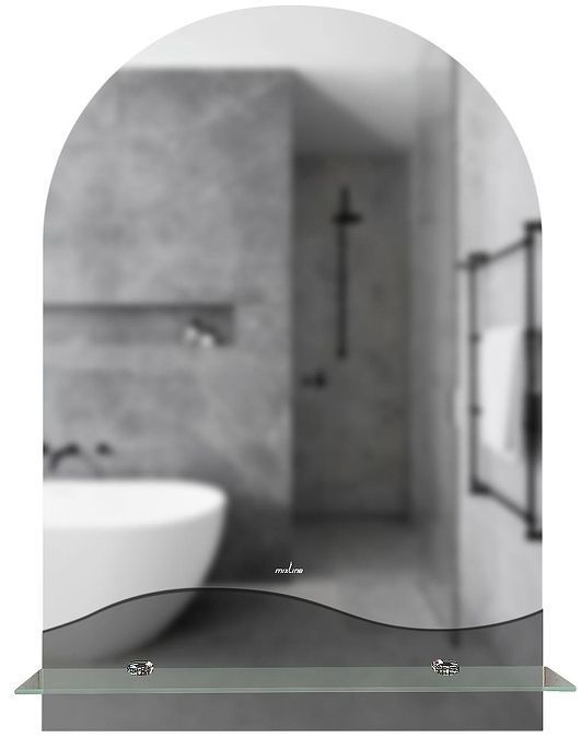 Зеркало Mixline Амели 39 552587 с полкой